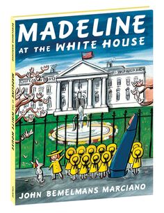 the white house with children in front of it