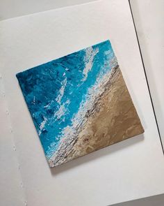 Beach painting, knife painting, textured painting, modelling paste, acrylic, canvas painting, decor diy Impasto Beach Painting, Beach Texture Painting, Pallette Knife Painting, Wall Staircase, Gallery Wall Staircase, Painting Knife, Knife Art, Palette Knife Painting, Painting Inspo