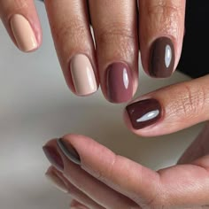 Fall Nude Nails, Autumn Looks, Nails Care, White Coffin Nails, Kutek Disney, Halloween Nails Easy, Smink Inspiration, Casual Nails, Classy Acrylic Nails