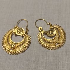 Earrings Are Moon Shape. Nwot Full Moon Earrings, Moon Shape, Moon Shapes, Moon Earrings, Earrings Color, Gold Earrings, Jewelry Earrings, Jewelry Making, Women Jewelry