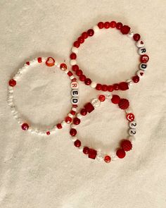 Pulseira da amizade The eras tour - Red Eras Tour, Tumblr, Red