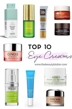 I am sharing my top 10 favorite eye creams you should try, including drugstore, luxury and non-toxic versions. | for wrinkles, anti-aging, 20's, 30's, 40's cheap, affordable, for puffiness, dark circles, natural Best Eye Cream, Eye Creams, Best Anti Aging, Exeter, Anti Aging Skin Products, Aging Skin Care, Skin Care Regimen