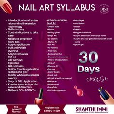 Nail Art To Practice, Nail Art Theory, Parlour Course Step By Step, Online Nail Courses, Nail Tech School Student, Nail Notes, Manicure Dip, Nail Art Course