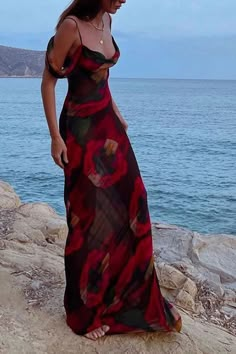 Sleeveless Dresses, Hip Dress, Fashion Pattern, Mermaid Dresses, Printed Maxi Dress, 8 M