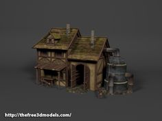 Medieval Games, Medieval Architecture, Fantasy Style, 3d Images, Perfect Model, Fantasy City, Train Layouts, Medieval Fantasy, Bird House