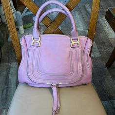 Reposhing This Item I Purchased From @Menayorcuilo. Loved It, But Ready To Rotate For Something New. Questions? Leave A Comment Below! Chloe Bags, Chloe Bag, Leave A Comment, Something New, Chloe, Satchel, Bag Lady, Pink, Color