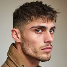 Hairstyles for Men with Thin Hair: Styling Tips and Best Cuts – VAGA magazine Thinning Mens Hairstyles, Haircuts For Flat Hair Men, Crop Top Men Haircut, Men’s Hairstyles For Fine Straight Hair, Toupee Hairstyle Men, Fine Hair Men Hairstyles, Mens Hair Long On Top Short On Sides, Very Short Mens Haircut, Men’s Haircut For Fine Straight Hair