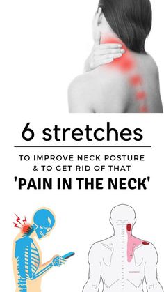 Neck Muscle Pain, Neck Pain Stretches, Neck Posture, Nervus Vagus, Forward Head Posture Exercises