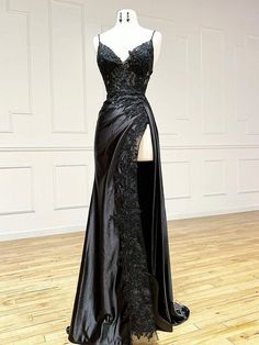 Prom Dresses Long Black, Long Black Evening Dress, Prom Dresses Sleeveless, Womens Prom Dresses, Unique Prom Dresses, Elegant Party Dresses, Formal Party Dress, Prom Dress Shopping, Black Evening Dresses