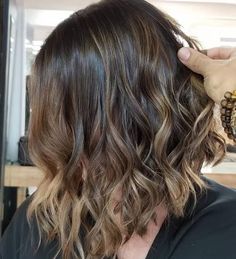 Mid Length Hair, Bob Cut, Balayage Hair, Balayage, Hair Color, Hair Cuts, Long Hair Styles, Hair Styles, Makeup