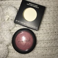 New And Never Used Mac Mineralized Blush In Shade "Gentle". In Original Box Mac Gentle Blush, Mac Mineralize Blush, Mac Makeup, Blush Makeup, Mac Cosmetics, Womens Makeup, Original Box, Mac, Blush