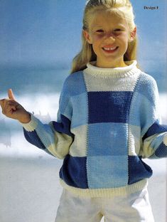 Includes instructions to make  A Colourful Girls Sweater with a plain Patchwork design or a Flower Motif Patchwork design  Flower Motifs are worked from written instructions and not a chart To fit 1 - 12 years Chest 22 - 32 ins Worked in Cotton DK ( 8 ply ) Colour Block Sweater, Pdf Knitting Pattern, Flower Motif, Color Block Sweater, Patchwork Designs, Star Girl, Colour Block, Girls Sweaters, Knitting Pattern