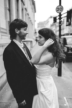 Maggie swishing her hair and staring into Angus' eyes giving romantic vibe after their micro wedding at Chelsea Old Town hall. Old Marylebone Town Hall, Marylebone Town Hall, Town Hall Wedding, London Wedding Venues, Top Wedding Trends, Fashion Bride, Somerset House