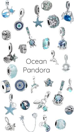 Pandora Bracelet Charms Ideas, Pandora Bracelet Designs, Surf Jewelry, Dream Bracelet, Pandora Jewelry Charms, Detailed Jewelry