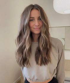 Light Brown Hair Low Maintenance, Brunette Hair With Face Framing Highlights, Dirty Blonde Ashy Hair, Soft Bronde Haircolor, Light Brown Hair With Deminsions, Fall Brunette Hair Color Balayage, Soft Brunette Hair, Teasy Lights Brunette, Blonde With Brown Lowlights