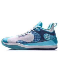 Li-Ning Way of Wade 'Blue White' ABAQ061-1 (SNKR/Shock-absorbing) Way Of Wade, Blue White, Blue And White, Blue, White