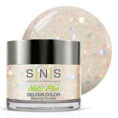 PRICES MAY VARY. EXQUISITE SHADES: SNS Nail’s Core Colors is our timeless color palette that is made with fine grain powder that helps create a richer and more vibrant color. Our skin-friendly, low-odor formula dries instantly and creates a stunning, mirror-like finish without needing UV light. Color: Angel Dust (white, cream, glitter) GET LONG-LASTING COLOR AT HOME: Bring the nail salon experience home with our flexible, yet strong dip powder that lasts up to 14 days or more and is chip resista Dip Nail Color, Dip Nail Colors, Sns Nails Colors, Timeless Color Palette, Dip Nail, Nail Dip Powder, Sns Nails, Nail Dip, Dipped Nails