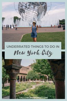 the top things to do in new york city, usa with text overlaying it