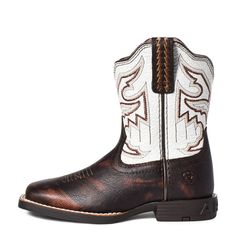 Foot Bed, Western Boot, How To Show Love, Kids Boots, Horseback Riding, Western Boots, Full Grain Leather, Cowboy Boots, Side Zip