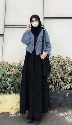 Outfit Muslim, Muslimah Fashion Casual, Muslim Outfit, Fesyen Islam, Stile Hijab, Muslim Outfits Casual, Muslim Fashion Hijab Outfits, Hijabi Fashion Casual, Ootd Dress