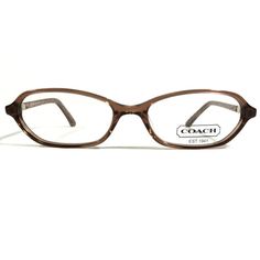 Coach Brown Eyeglasses Frame. Perfect And Ready For Your Prescription. Size: 47-15-135. Brand New With Coach Case. Brown Eyeglasses, Glasses Inspiration, Coach Eyeglasses, Brown Glasses, Eyeglasses Case, Coach Accessories, Eyeglass Case, Glasses Accessories, Christmas List