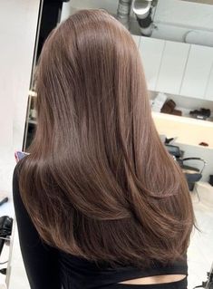 Dull Brown Hair, Long Straight Brown Hair, Hair Color Underneath, Wine Hair, Brown Hair Inspo, Hair Color Streaks, Chocolate Hair, Brown Hair With Blonde Highlights, Haircuts For Medium Hair