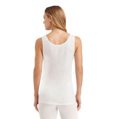 This Cuddl Duds tank top is a fabulous choice. The special SofTech fabric features cotton on the inside for comfort and smooth nylon on the outside. This women's tank pairs perfectly under your favorite top or can be worn by itself for versatile styling year round. Lace inset Tag-free design SquareneckFABRIC & CARE Nylon, cotton Machine wash Imported Size: Medium. Color: White. Gender: female. Age Group: adult. Lace Trim Tank Top, Cuddl Duds, Women's Cover Up, Lace Inset, Small Light, Cotton On, Womens Tank, Basic Tank Top, Fabric Care