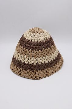 Mahina Crochet Bucket Hat This product has been hand-picked by Storets' stylists. African Hats, Bucket Hat Women, Crochet Bucket, Crochet Bucket Hat, Handmade Hat, Women's Hair, Crochet Shawl, Crochet Accessories, Skull Cap