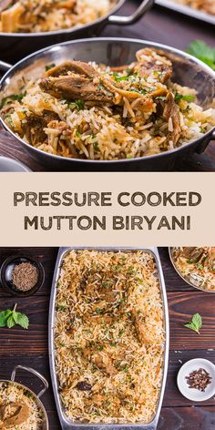 pressure cooked mutton biriyani is an easy and delicious side dish