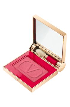 Valentino Eye2Cheek Blush & Eyeshadow | Nordstrom Valentino Blush, Creamy Makeup, Draping Techniques, Blush Eyeshadow, Makeup Powder, Bold Eyes, Makeup Store, Nude Makeup, Powder Makeup