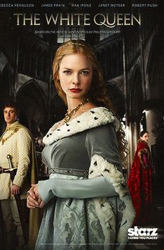 the white queen movie poster with actors