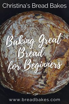 Bread for beginners Bread For Beginners, Cinnamon Raisin Bread Recipe, No Yeast Bread, Tasty Bread Recipe, Baking Cookbooks, Cinnamon Raisin Bread, Herb Bread, Baking Equipment, Rustic Bread