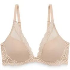 Underwire Contour Plunge Elegant V-neck Bra For Spring, Elegant Low-cut Spring Bra, Elegant Low-cut Bra For Spring, Elegant Spring Low-cut Bra, Elegant Spring Push-up Bra, Elegant Spring Bra With Delicate Lace, Feminine V-neck Bra, Elegant V-neck Bra With Removable Pads, Delicate Lace V-neck Bra