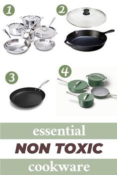 the essentials for cooking with non - toxic cookware