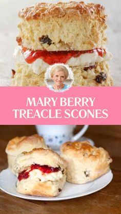 mary berry's teacake scones are the perfect treat for mother's day