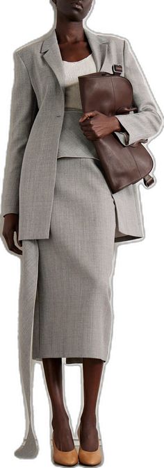 Elegant Pencil Skirt Suit For Semi-formal Occasions, Timeless Fitted Formal Skirt, Modern Asymmetrical Pencil Skirt For Work, Modern Asymmetrical Pencil Skirt For Workwear, Elegant Structured Lined Skirt, Chic Formal Asymmetrical Pencil Skirt, Elegant Tailored Skirt For Office, Tailored Elegant Skirt For Office, Elegant Structured Office Skirt