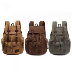 Military Backpack, Mk Handbags, Mk Purse, Cheap Michael Kors, Hiking Bag, Michael Kors Outlet, Mk Bags, Cool Backpacks, Vintage Canvas