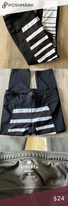 Athleta Sonar Striped Capri *M* Girly Clothing, Athleta Pants, Size Medium, Plus Outfits, Vintage Fashion Trends, Fashion Dresses, Pants, Jewelry Watches