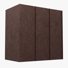 an ipad case made out of brown leather