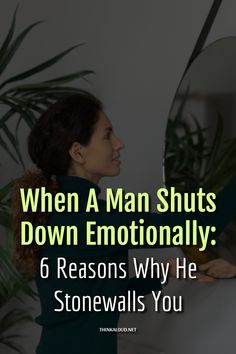 When a man shuts down emotionally, you immediately feel the frustration. The one person who’s supposed to openly communicate with you decides to keep quiet. Ouch, this has to hurt.

Maybe you got into an argument and right now, you genuinely feel like you’re the only one trying to resolve it. Your partner refuses to respond to your questions and he completely detaches himself from the situation.


#thinkaloud #pasts #properly #lovequotes #love #loveit #lovely #loveher #loveyou #loveyourself Shutting Down Emotionally, Man Close, Keep Quiet, Christian Men, Why Do People, Make A Man