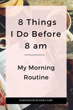 8 Things To Do Before 8 Am, Things You Should Do Everyday, Well Rounded Breakfast, Things To Do In The Morning, How To Become A Morning Person, Things To Do Everyday, Selamat Hari Valentine, Back To University, Become A Morning Person