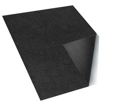 an image of a black carpet on white background