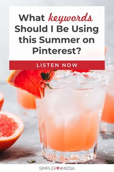 grapefruit cocktail Monetize Pinterest, Trending On Pinterest, Email Marketing Template