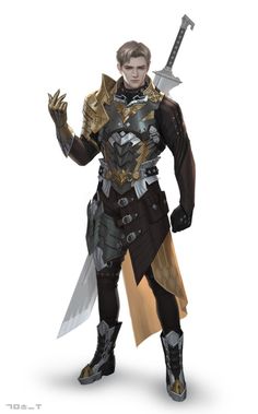 ArtStation - Armor Knight 03, Hyungwoo Kim Armor Design, Amakusa, Warrior Concept Art, Knight Design, Knight Armor, 캐릭터 드로잉