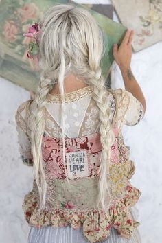 Romantic Clothes, Bohemian Fairy, Apron Ideas, Rosé Sister, Quilted Patchwork