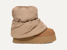 UGG® Classic Mini Dipper Puffer for Women | UGG® Uggs Mini, Puffer Boots, Ugg Winter Boots, Ugg Classic Mini, Ugg Classic, Classic Boots, Classic Mini, Christmas 2024, Spring Style