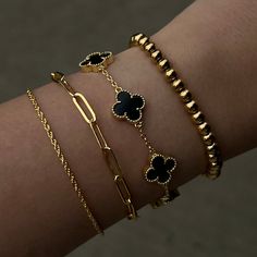 Mykonos Bracelet– EVRYJEWELS Smink Inspiration, Wrist Jewelry, Gold Bead Bracelets, Gold Bracelets, Jewelry Fashion Trends