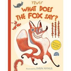 a book with the title what does the fox say? found this in the kid section i'm moving off this planet