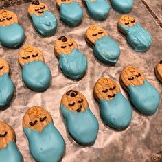 there are many cookies that have been made to look like people