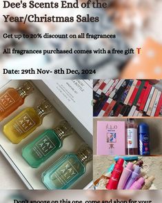 Our End of the Year/Christmas Sales has officially started people 🤭 Come one come all and shop from the brand at discounted prices Whatever fragrance you want will be sold to you at discounted prices and any fragrance you buy comes with a free gift 🎁 so all you need to do is send us a DM to place an order, this will be our last sales for the year so don't snooze on this #salesishere #salesalltheway #discountsales #itschristmas #shopfromthebrand